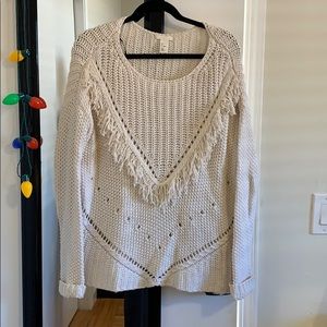 H&M cream sweater